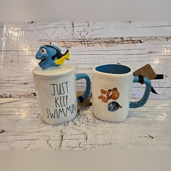 Rae Dunn/Pixar Finding Nemo Mug Bundle - Picture 1 of 2